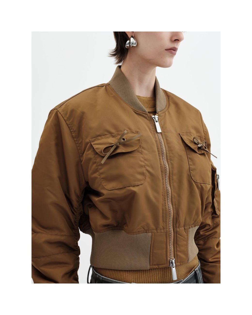 Jakke Natural Lola Bomber Jacket
