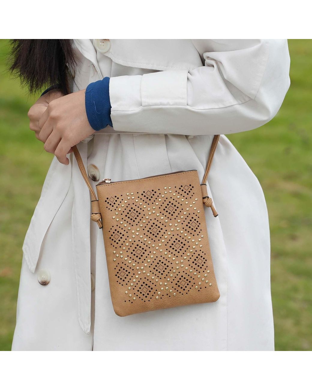 Mkf Collection - J'omor Natural Neutrals Leysha Crossbody Bag