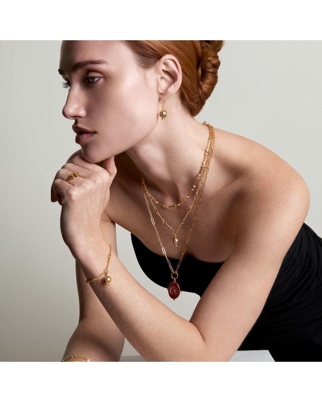 Ece London Metallic The Ionic Necklace