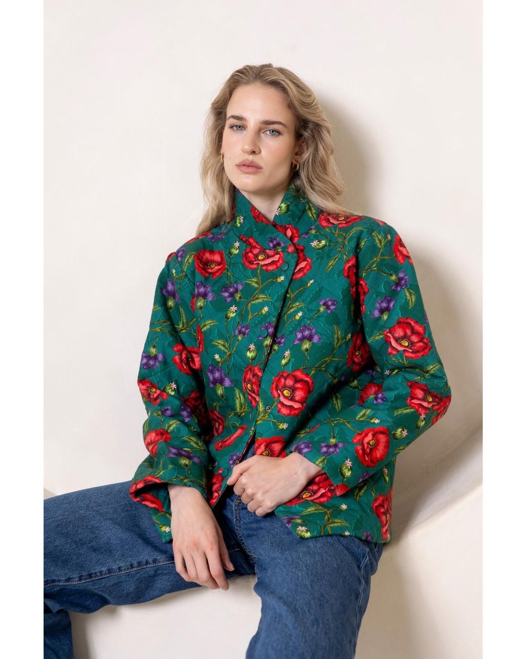 Raishma Green Willow Jacket