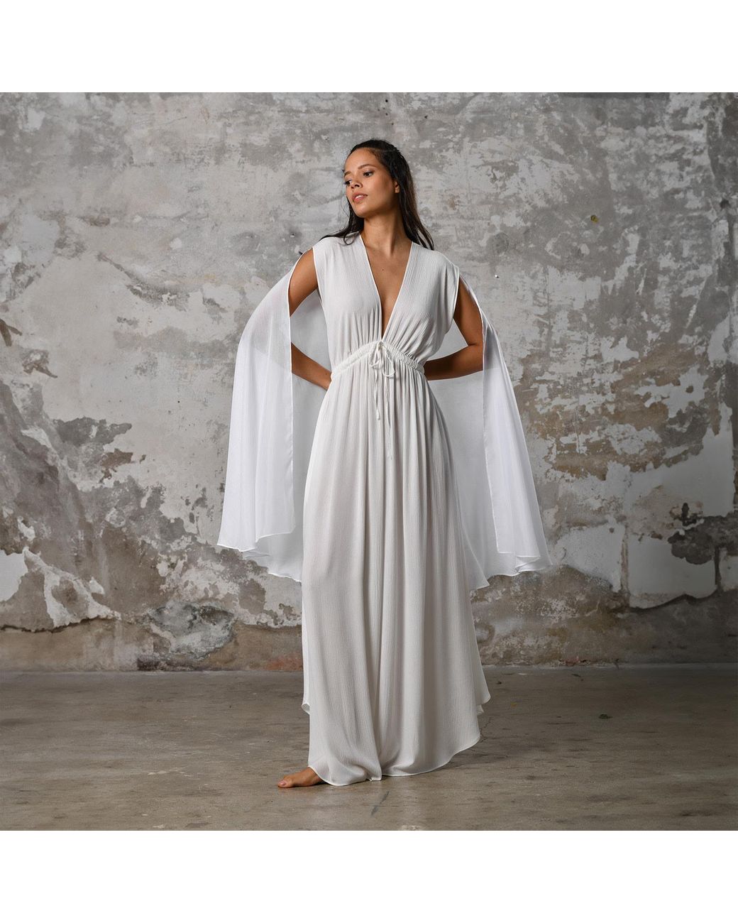 Zhenabia White Fairy Dress
