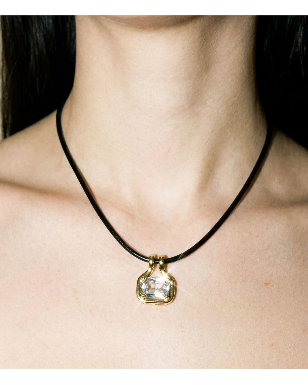 The M Jewelers Metallic The Naia Gem Pendant Necklace
