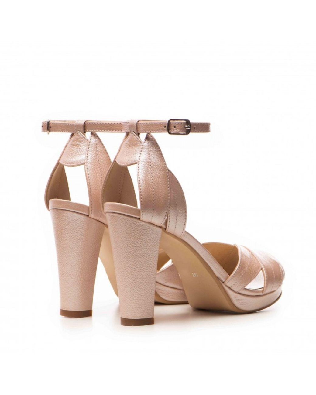 The 5Th Element Pink Neutrals Pearl Rose Smaranda Sandal