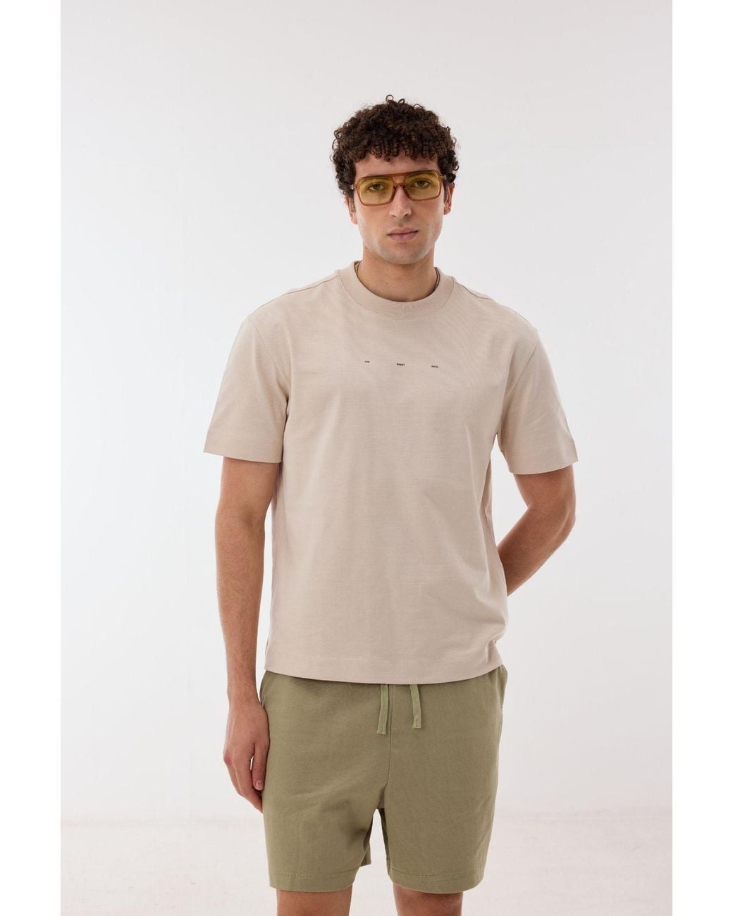 Ashita Fernandes Natural Alistor T Shirt for men