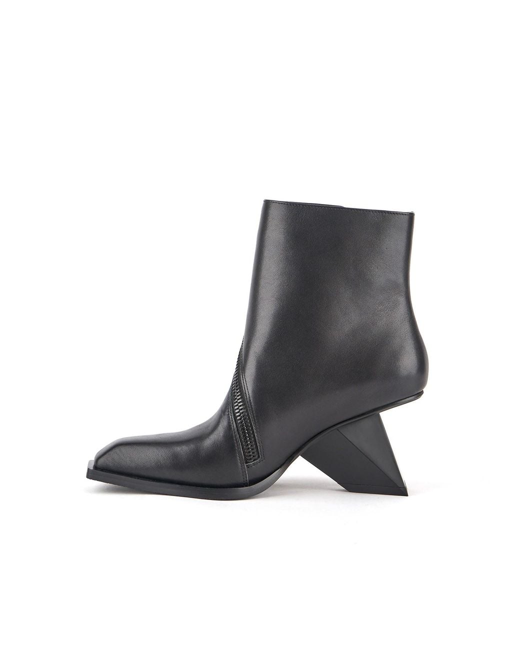 United Nude Gray Rockit Zip Bootie