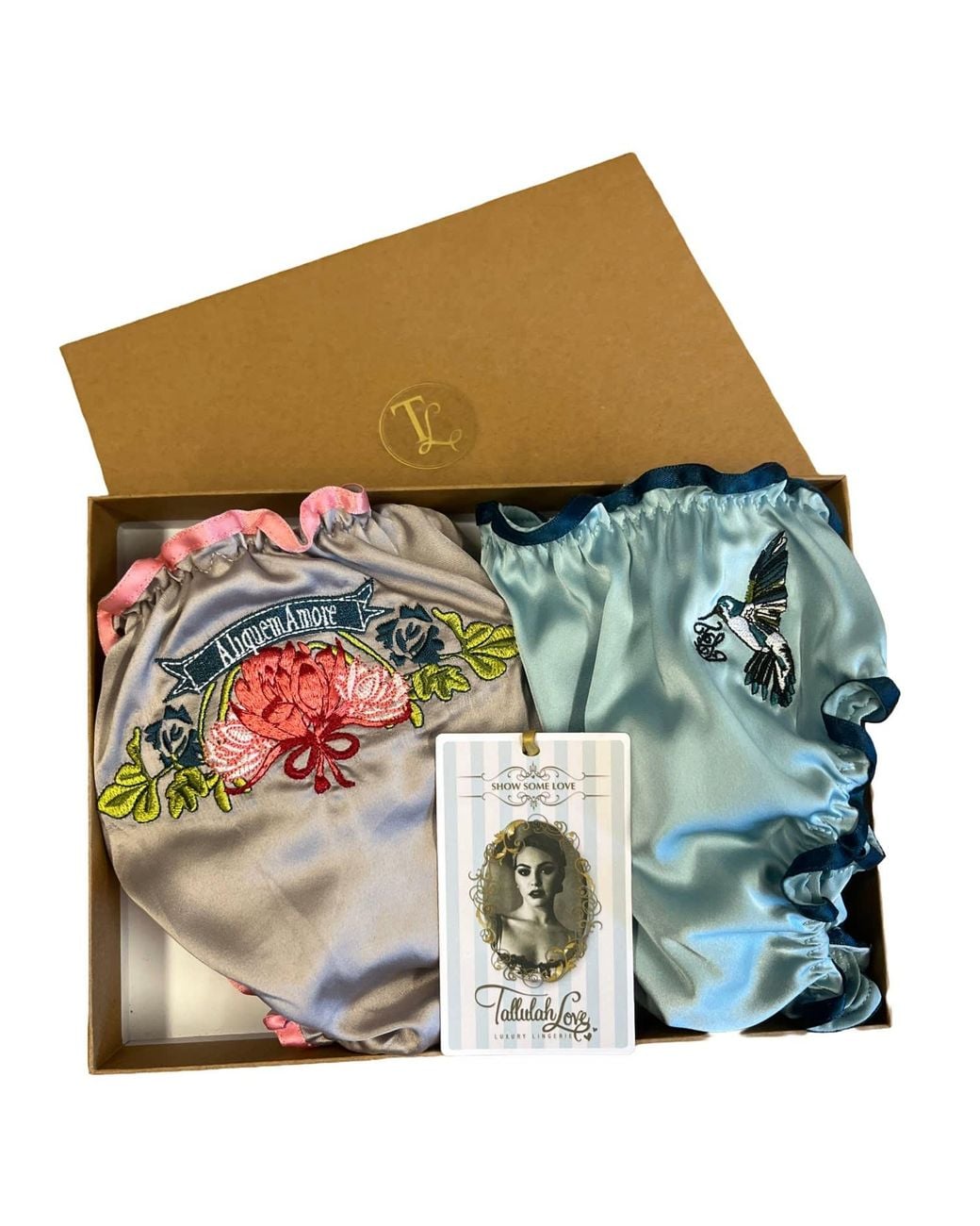 Tallulah Love Green Neutrals Hummingbird Gift Set