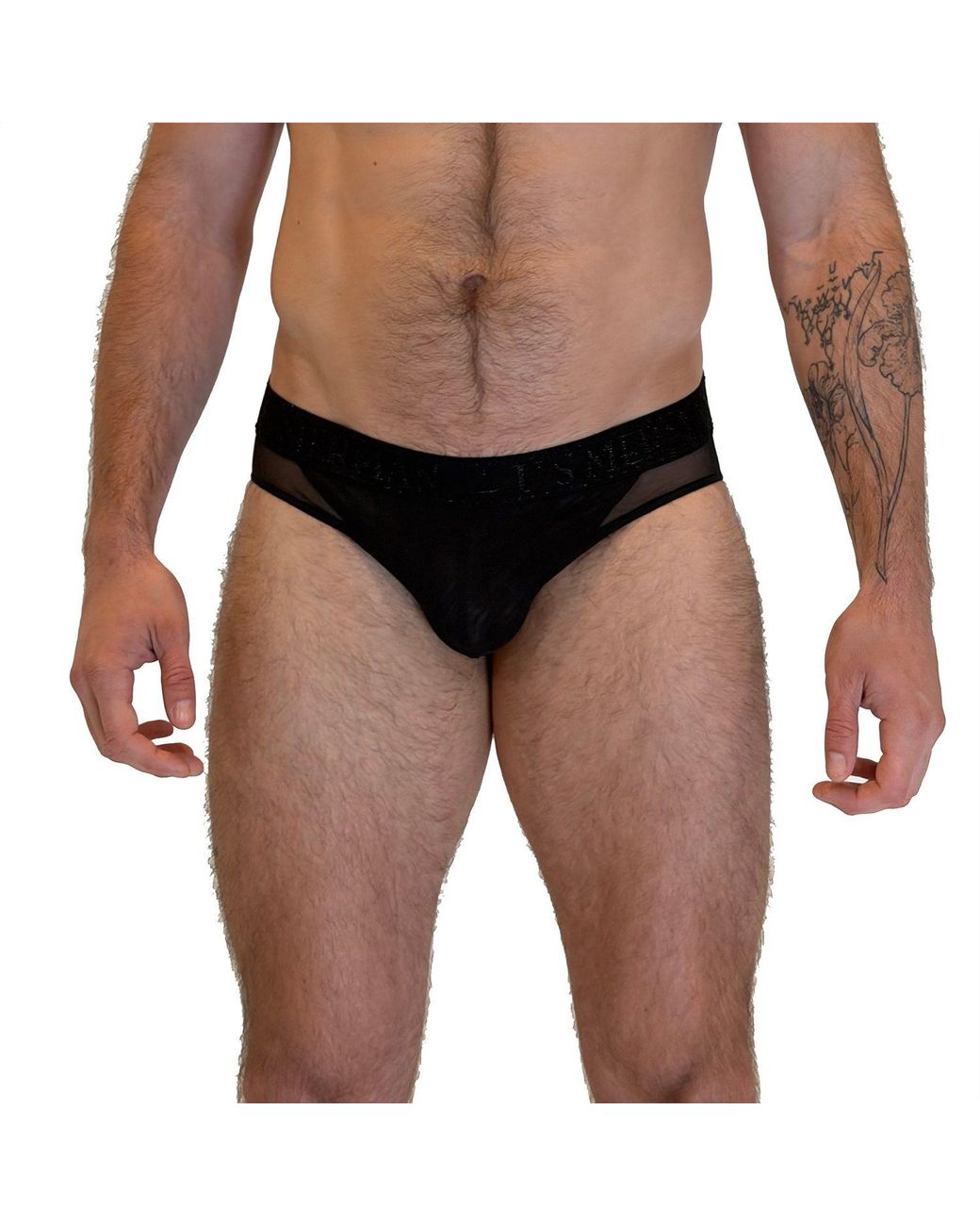 Us Merman Black Trident Underwear for men
