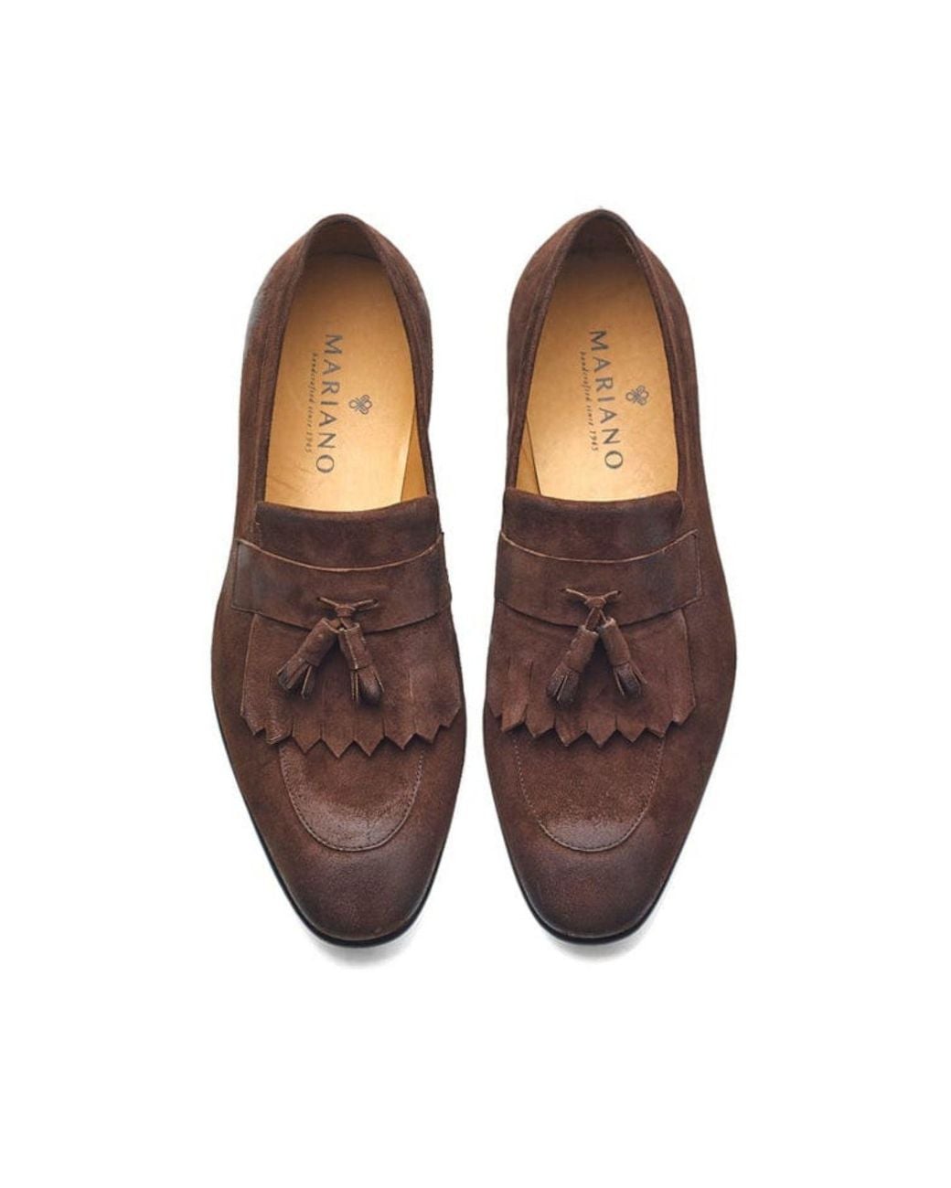 Mariano Shoes Brown Milfontes Loafers for men