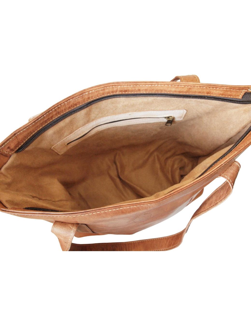 Berber Leather Brown Neutrals The Nador Tote Bag
