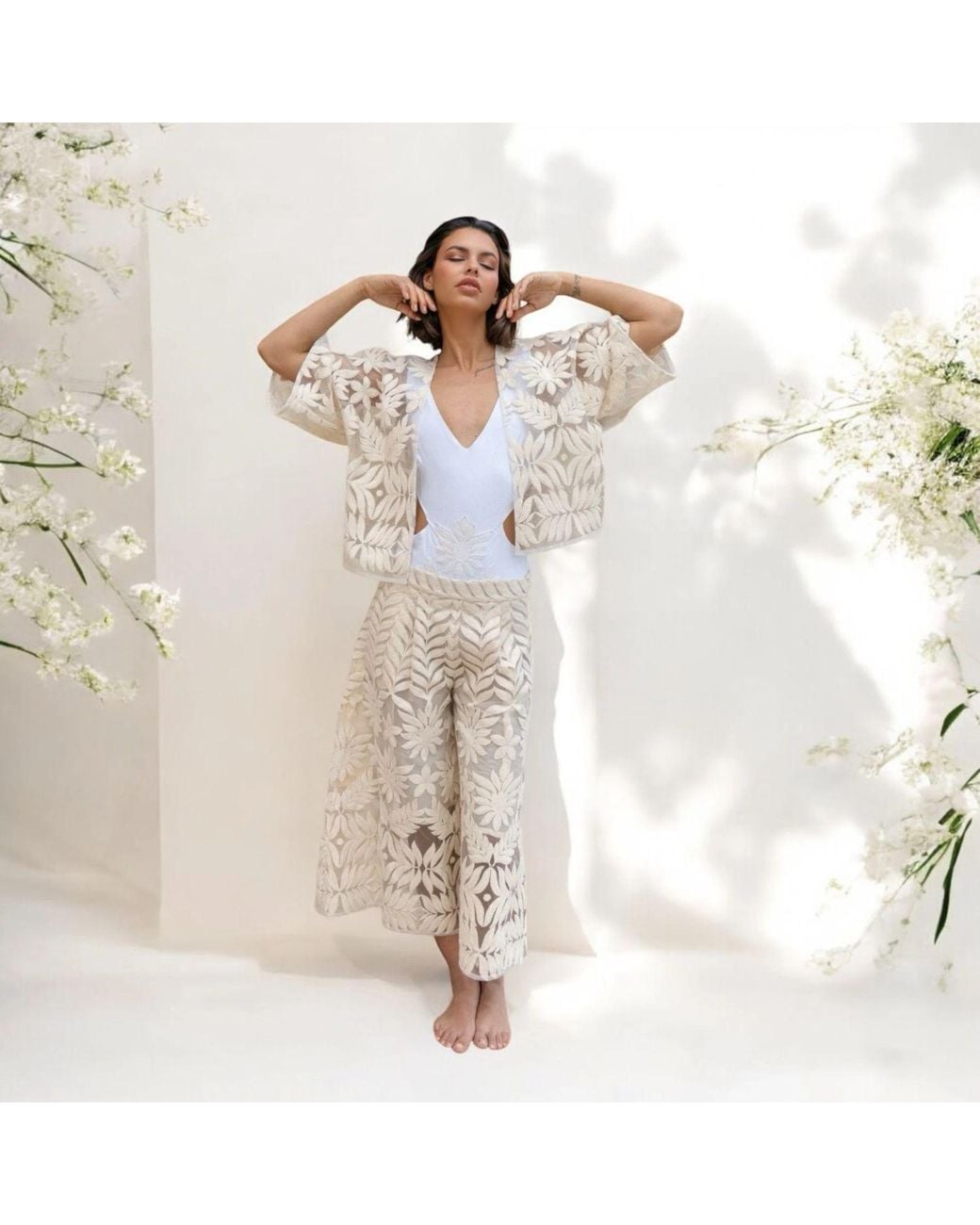 Rêve De Rive Natural Bolero Jacket