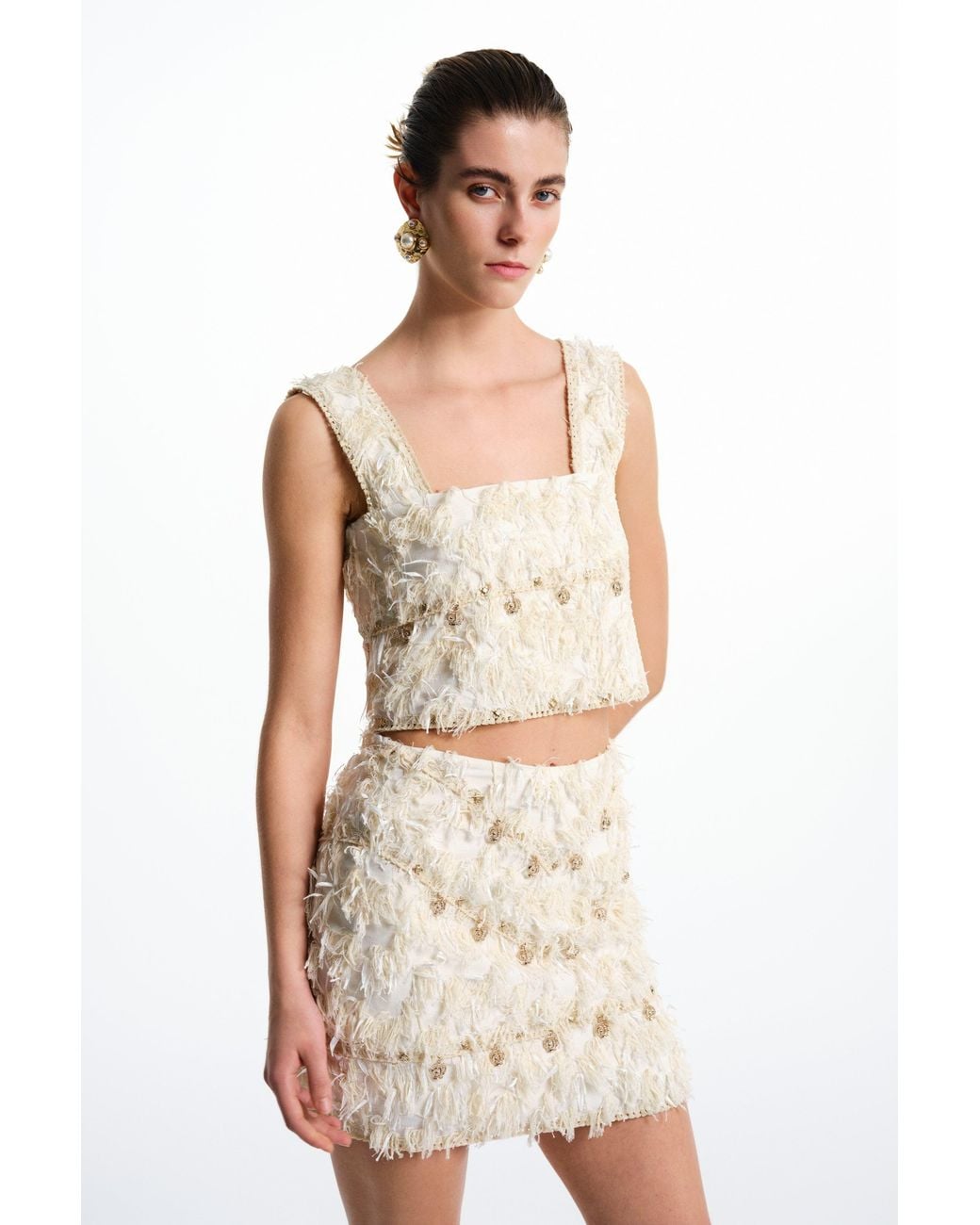 Saint Ones White Gaia Top