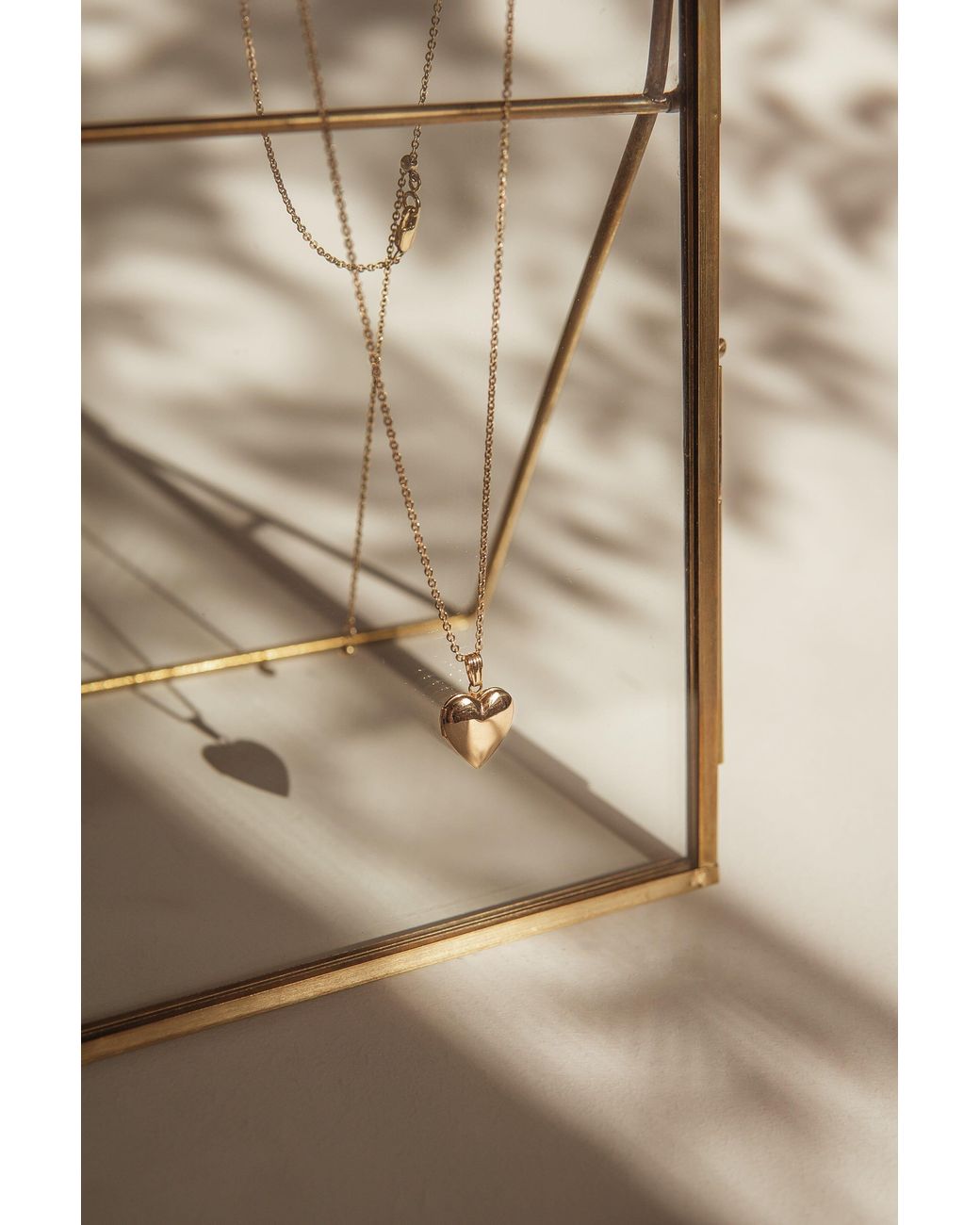 Katy Faye Metallic Valentina Heart Locket