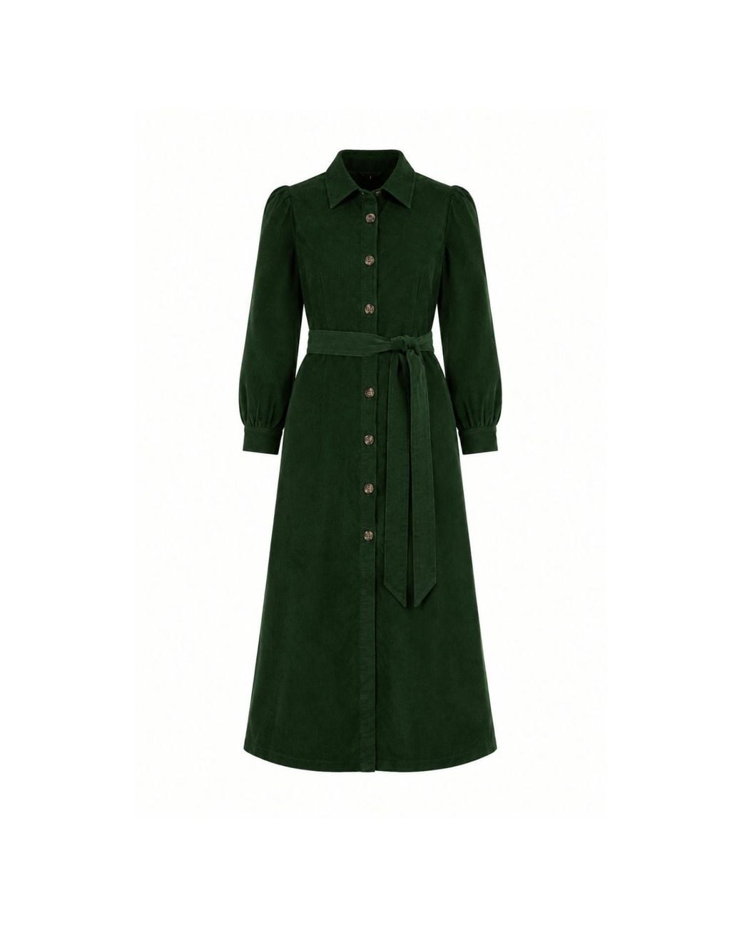 Raishma Green Delphine Dress