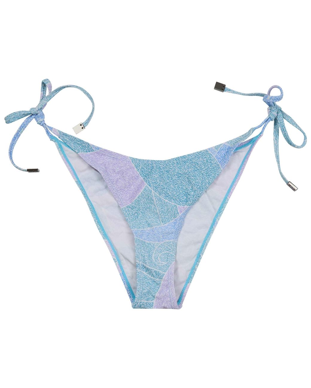 Lords of Harlech Blue Samara Grain Paisley Bikini Bottom