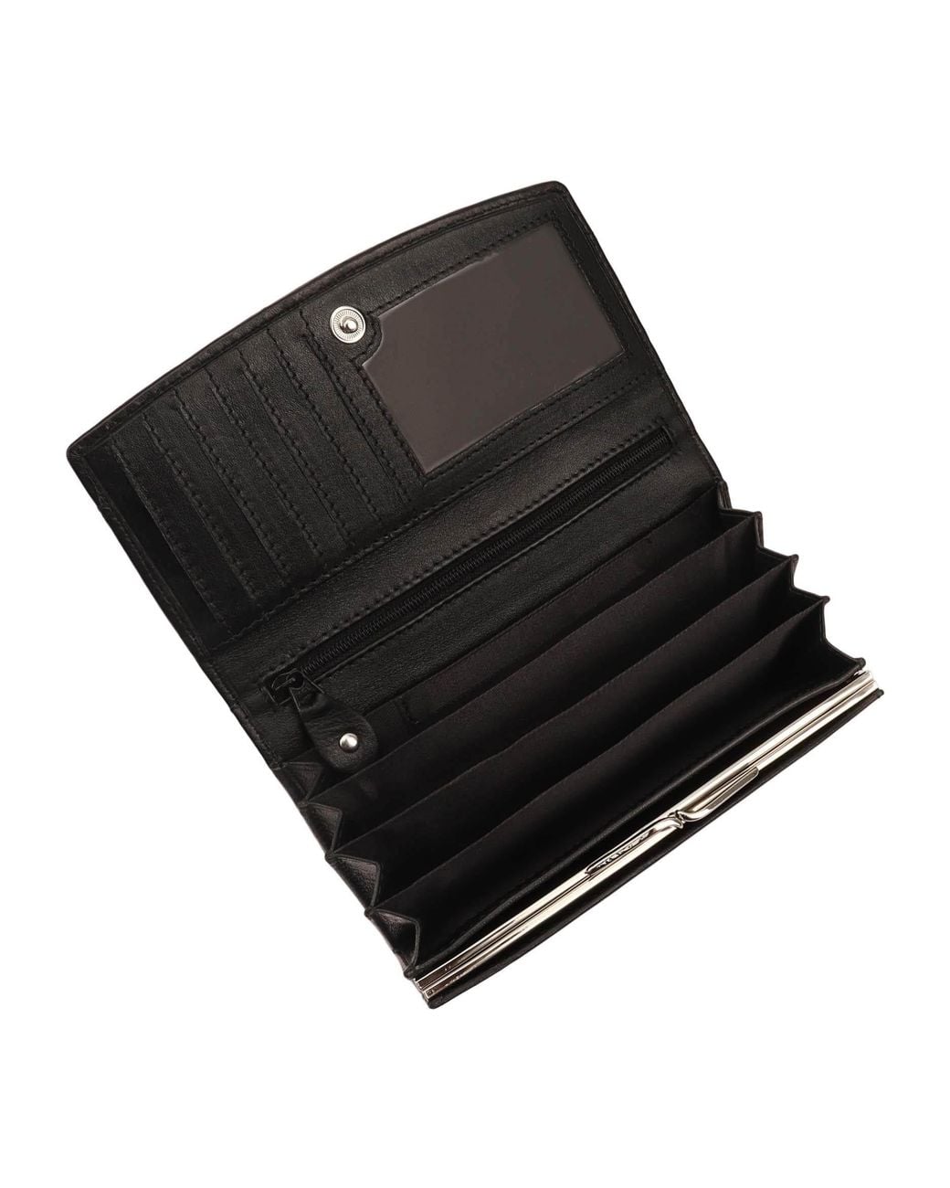 Lloyd Baker Black Bianca Leather Wallet