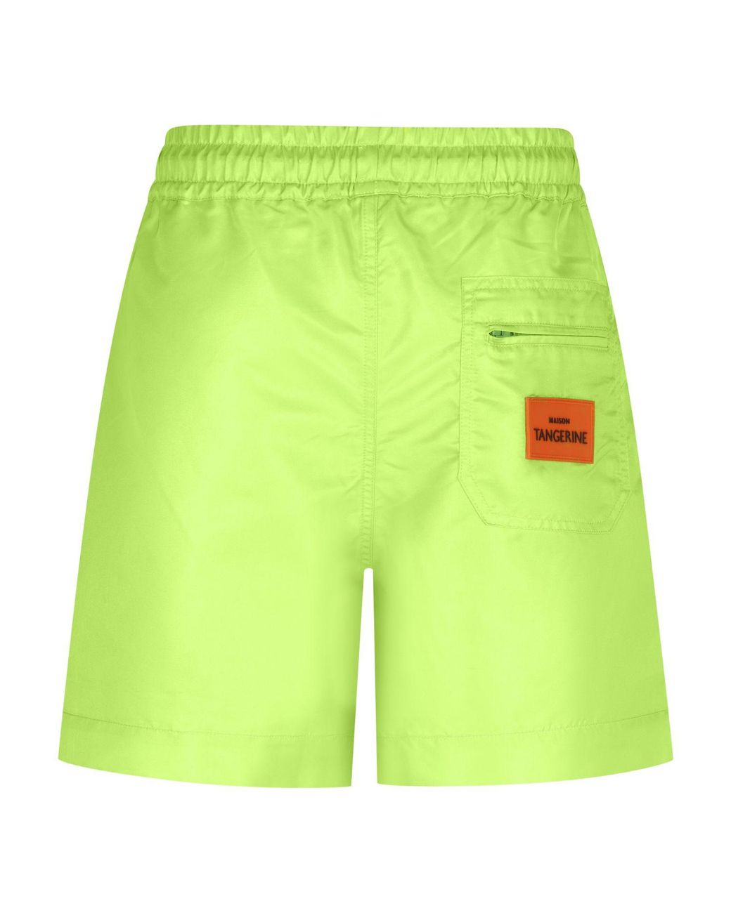 Maison Tangerine Green Kiwi Swim Shorts for men