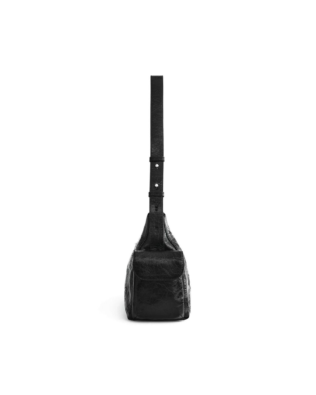 Orange Cube Black Metropolitan City Bag