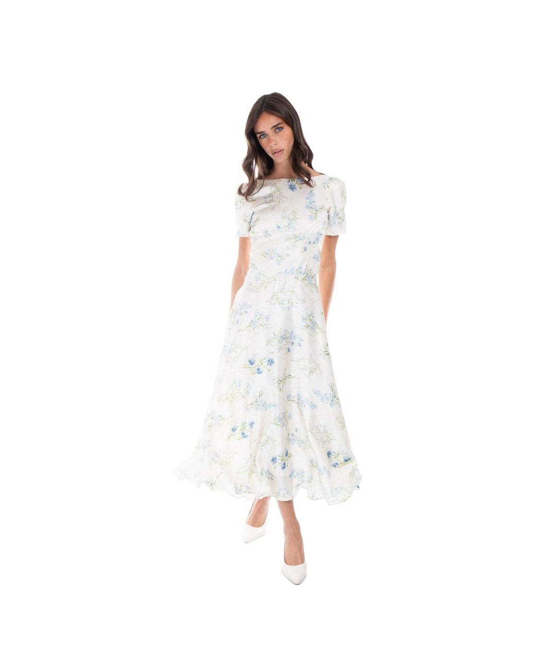 Sofia Tsereteli White Glimmer Gown