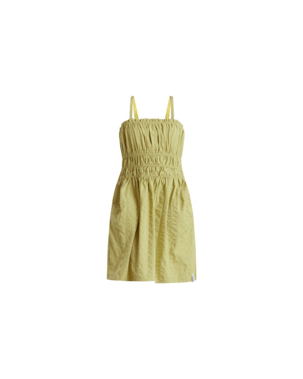 Known Supply Green Smocked Dress