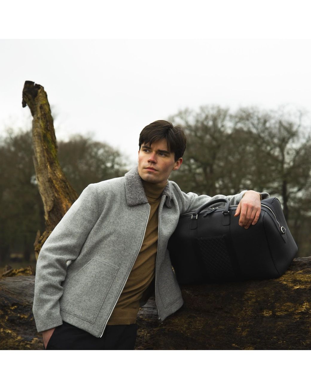 SEREN LONDON Gray Westminster Jacket for men