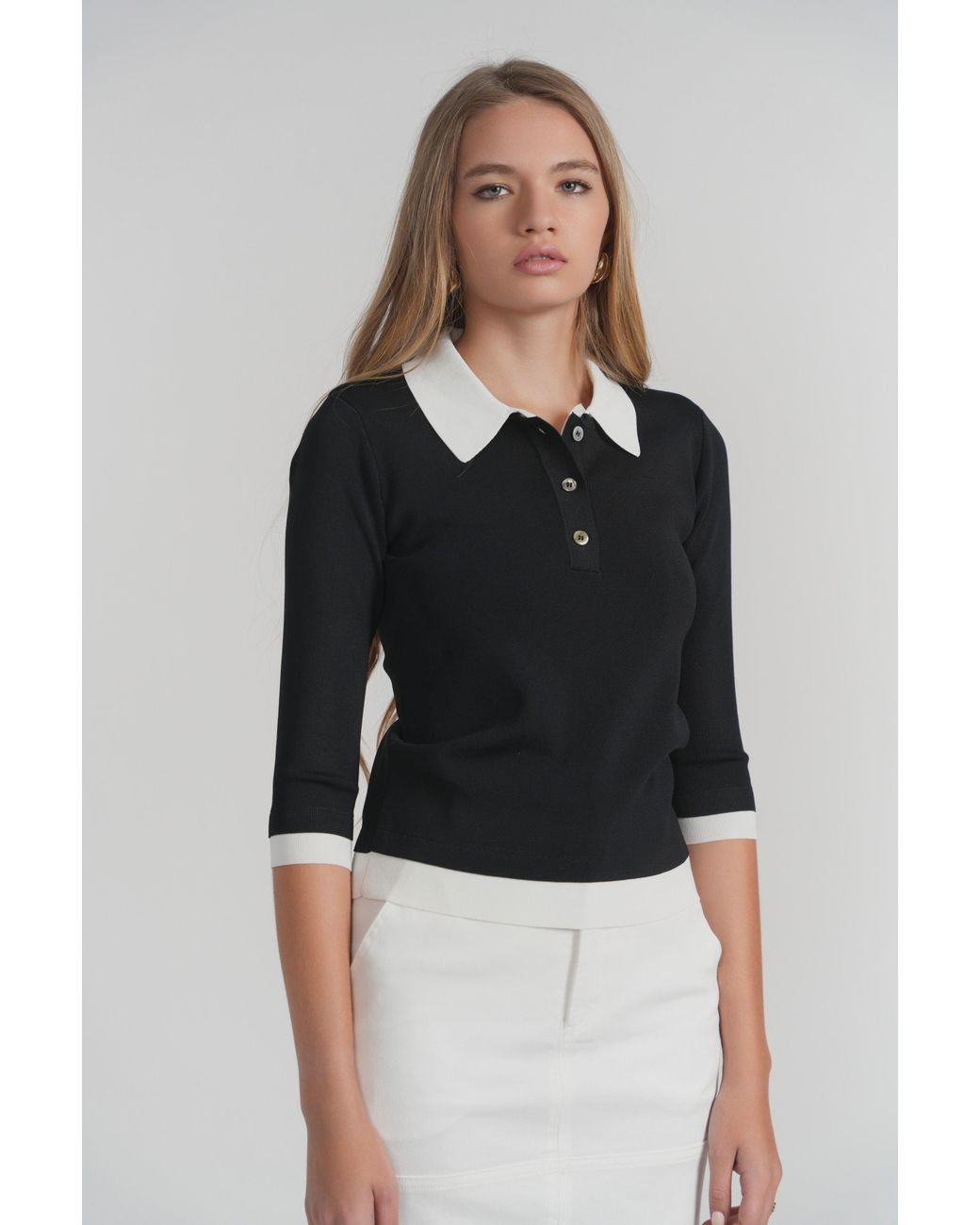 Luum Black Trieste Top
