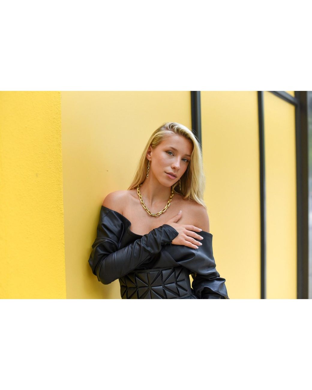 Adriana Pappas Designs Metallic Sleek Chain Necklace