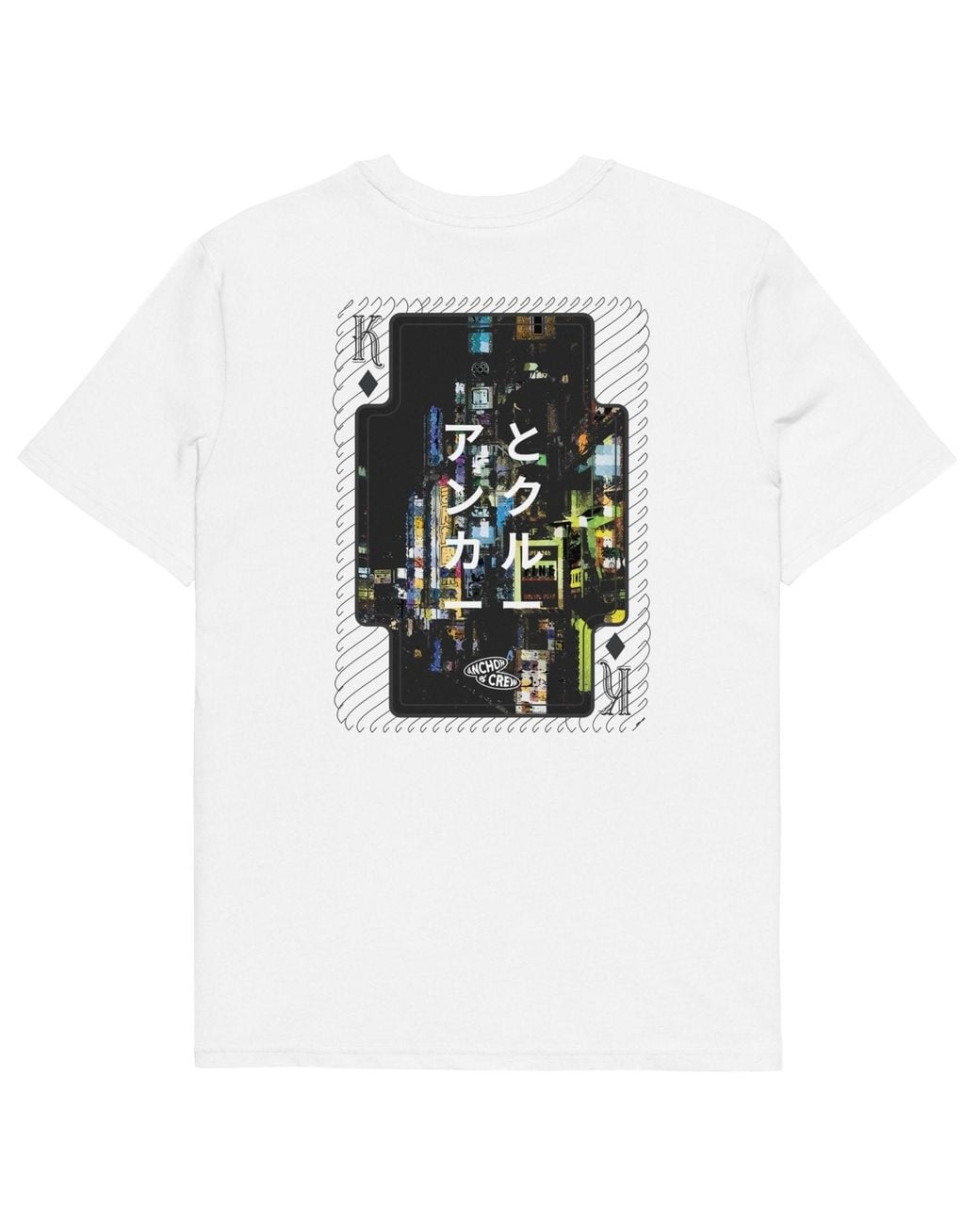 Anchor and Crew White Two Japan Gurafiku Organic Cotton T-Shirt
