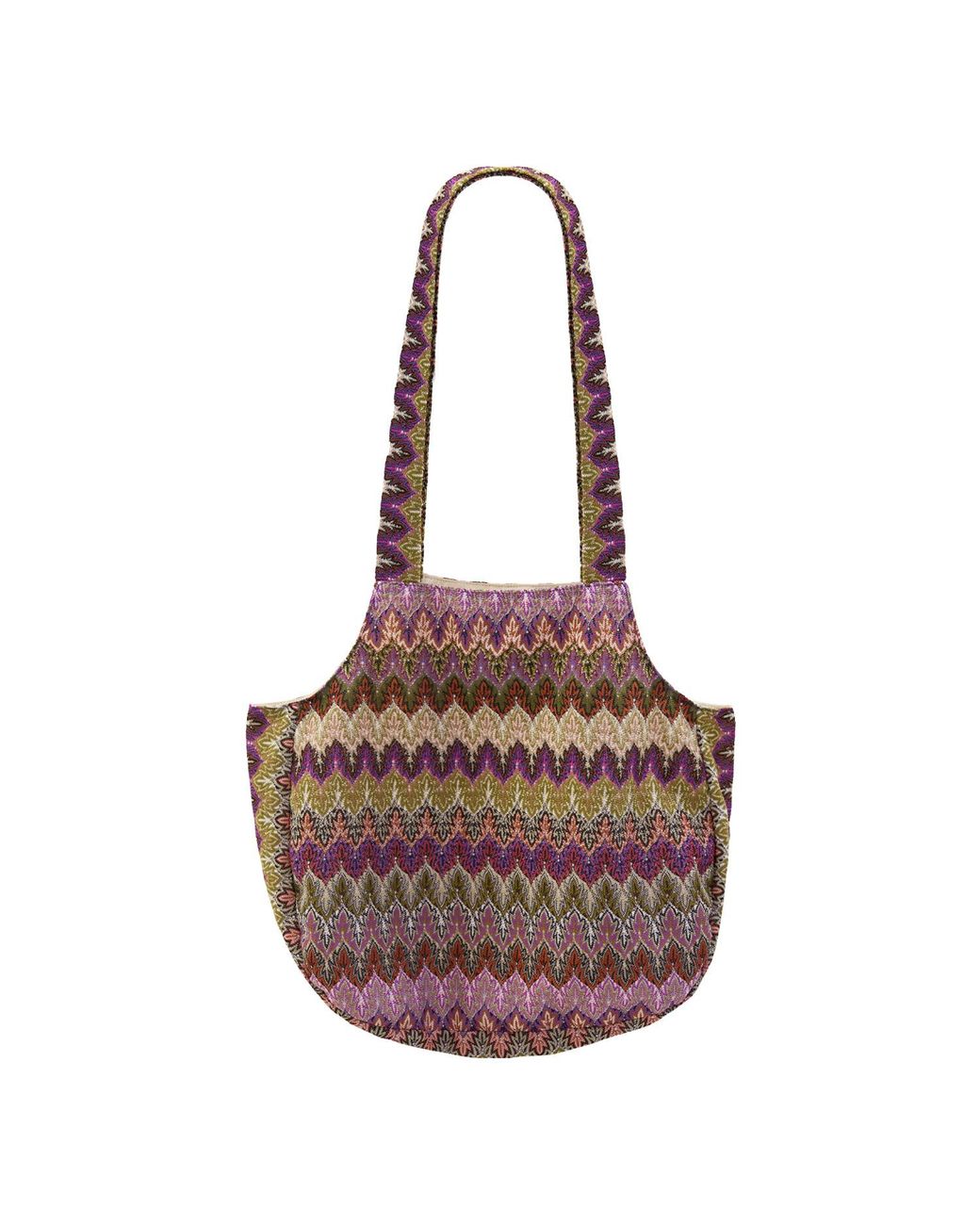 Aulala Paris Brown Nocturnal Sky Broderie Beach Tote Bag