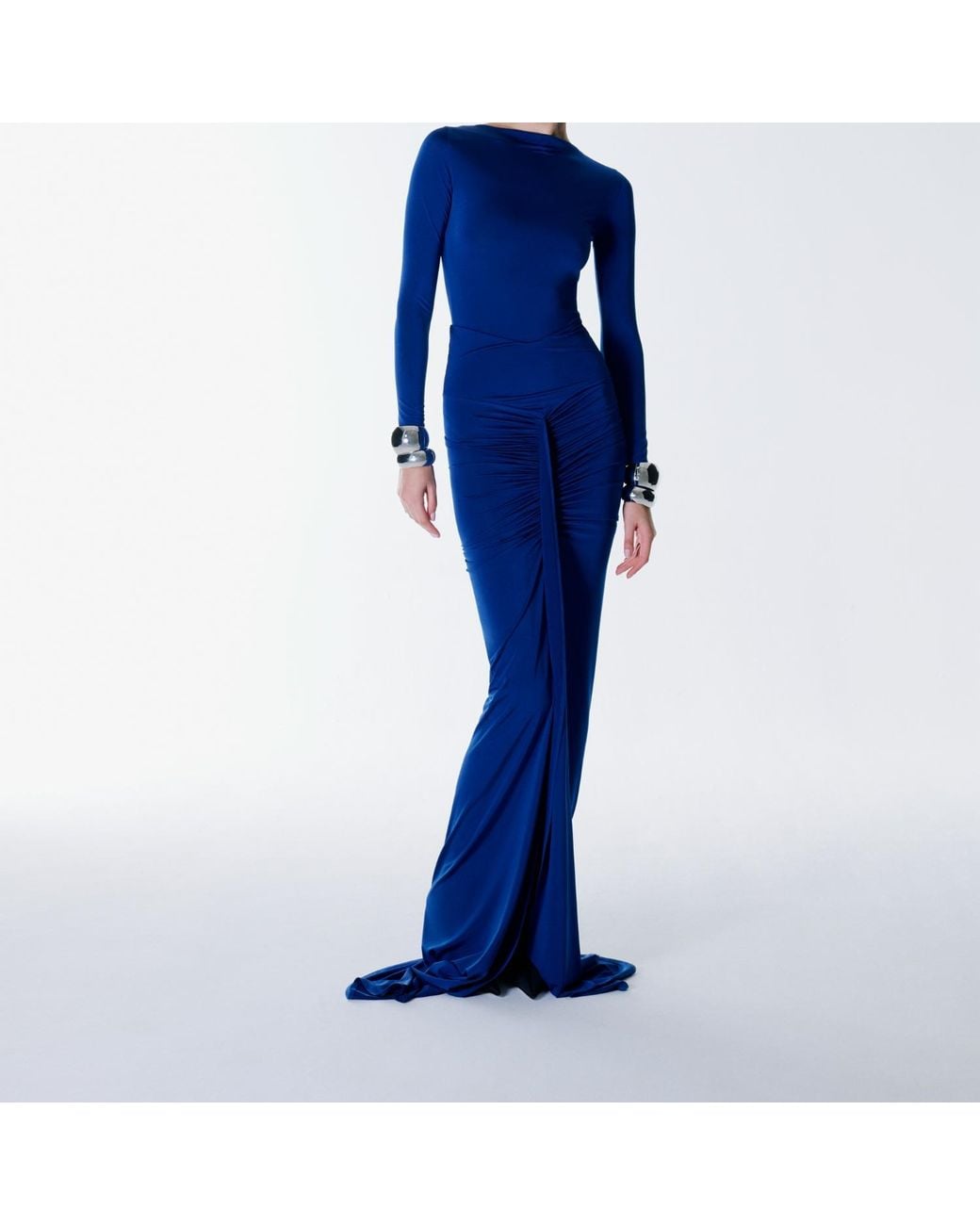 Herfetch Blue Maxi Siren Skirt