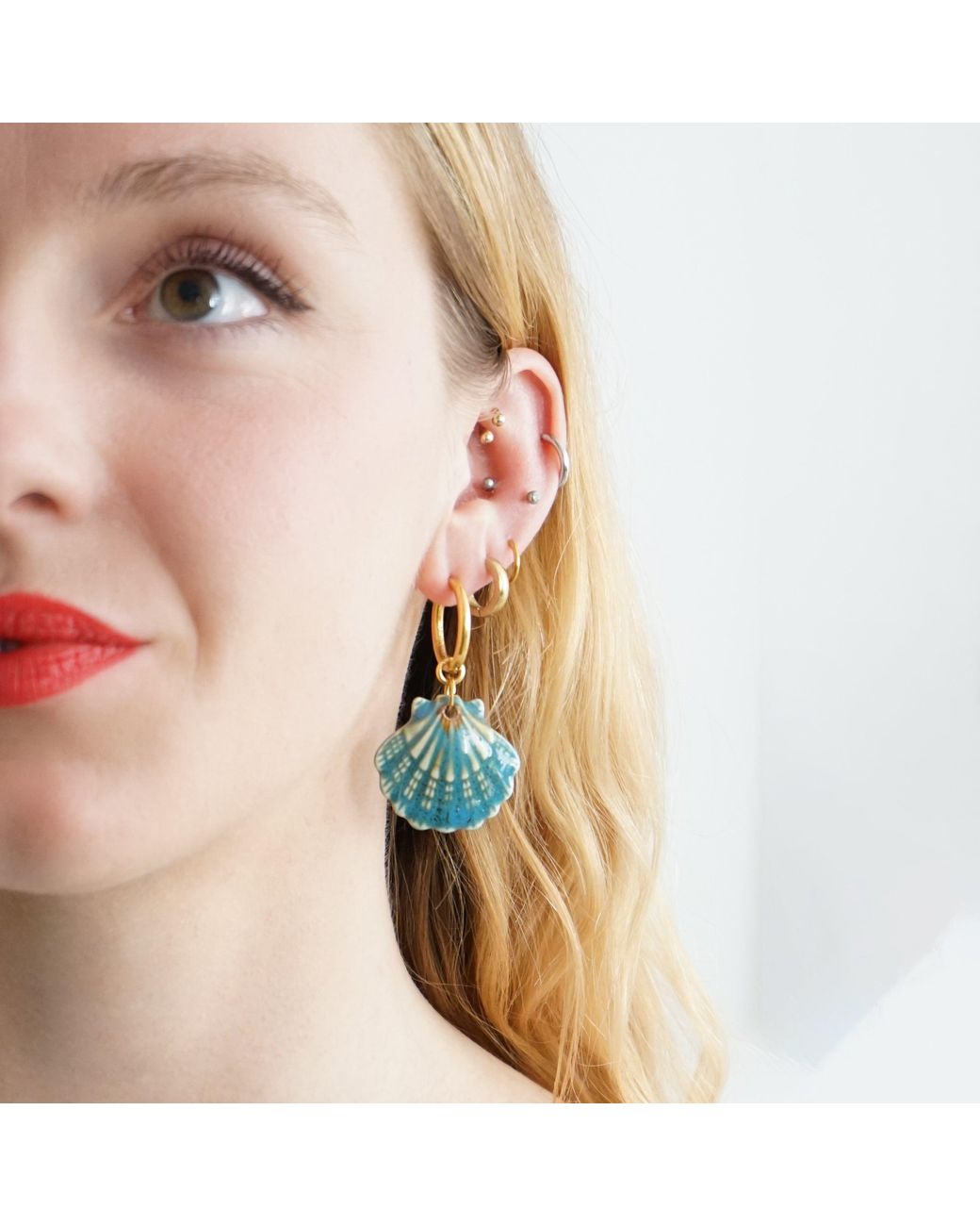 Smilla Brav Blue Earrings Puglia