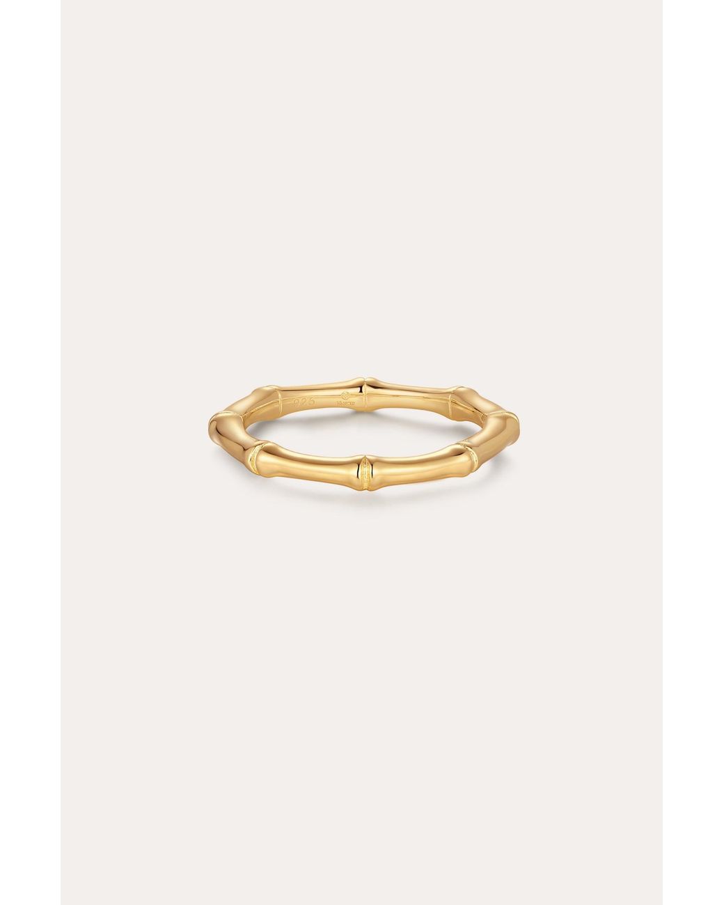 Vanhi Metallic Bamboo Ring