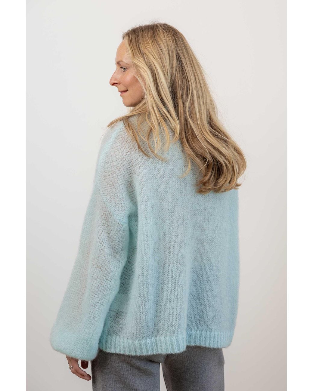 SALANIDA Blue Melody Mohair Jumper