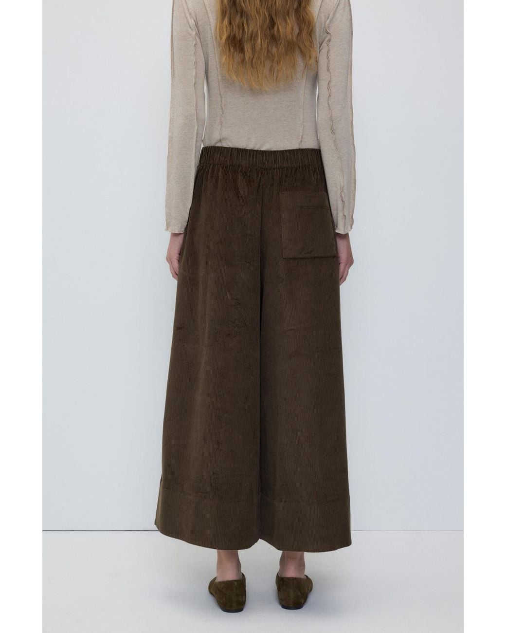 Rita Row Green Lobe Corduroy Pants