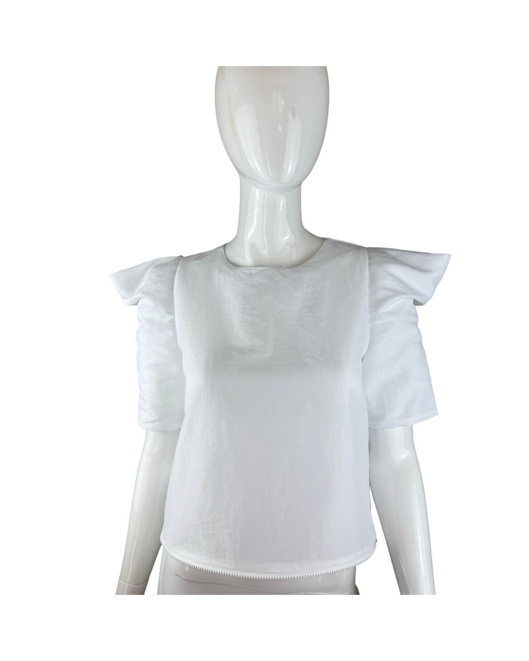 SNIDER Blue Deconstructed Top