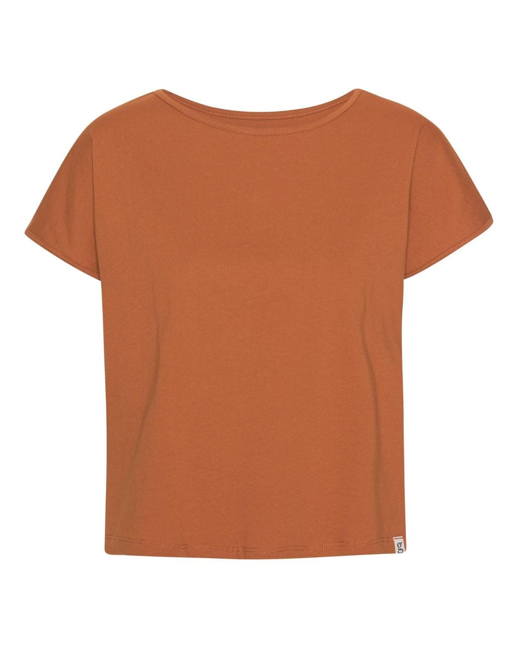 GROBUND Brown The Organic T-Shirt Karen