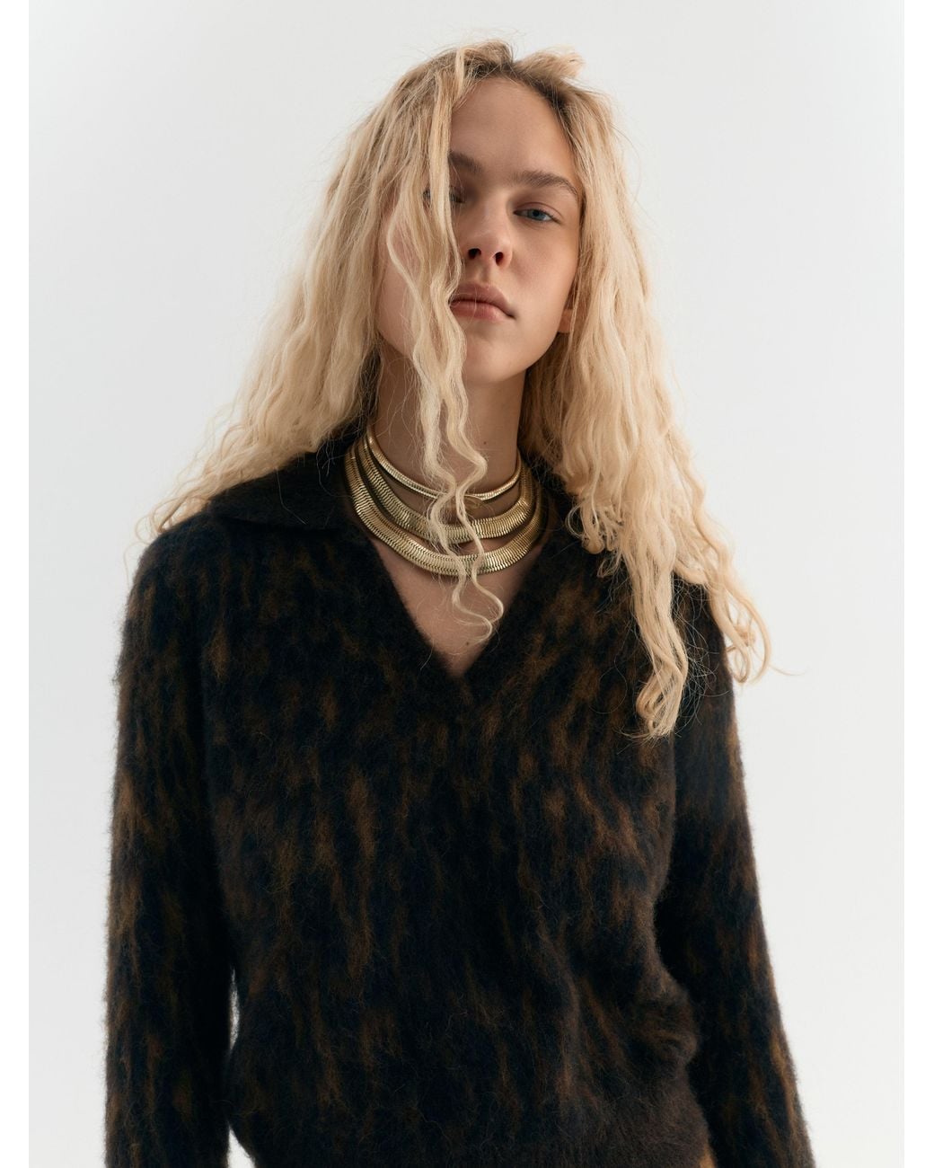 Sita Nevado Metallic Slim Cleo Necklace
