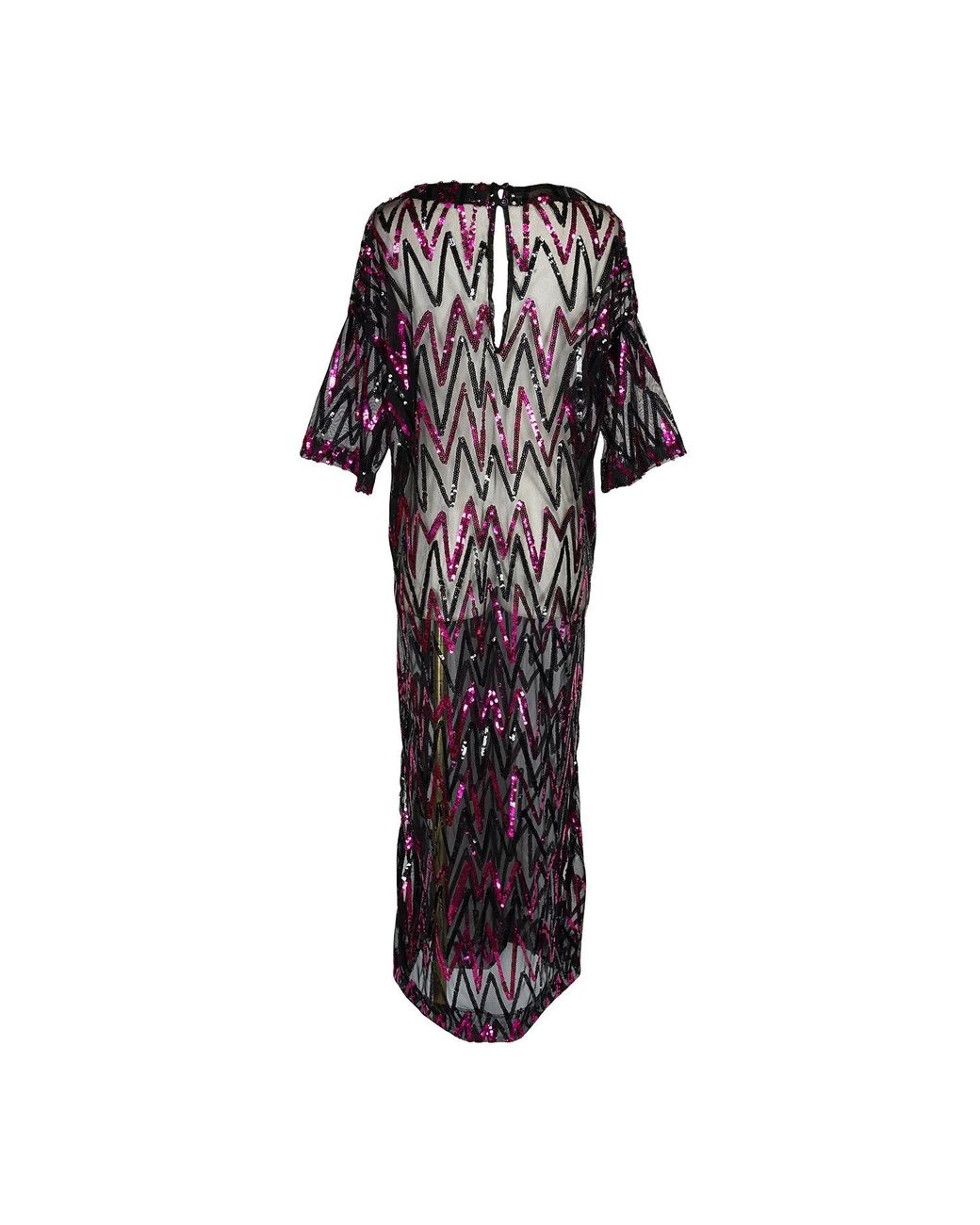 Jennafer Grace Black Studio Shimmer Side Split Tunic