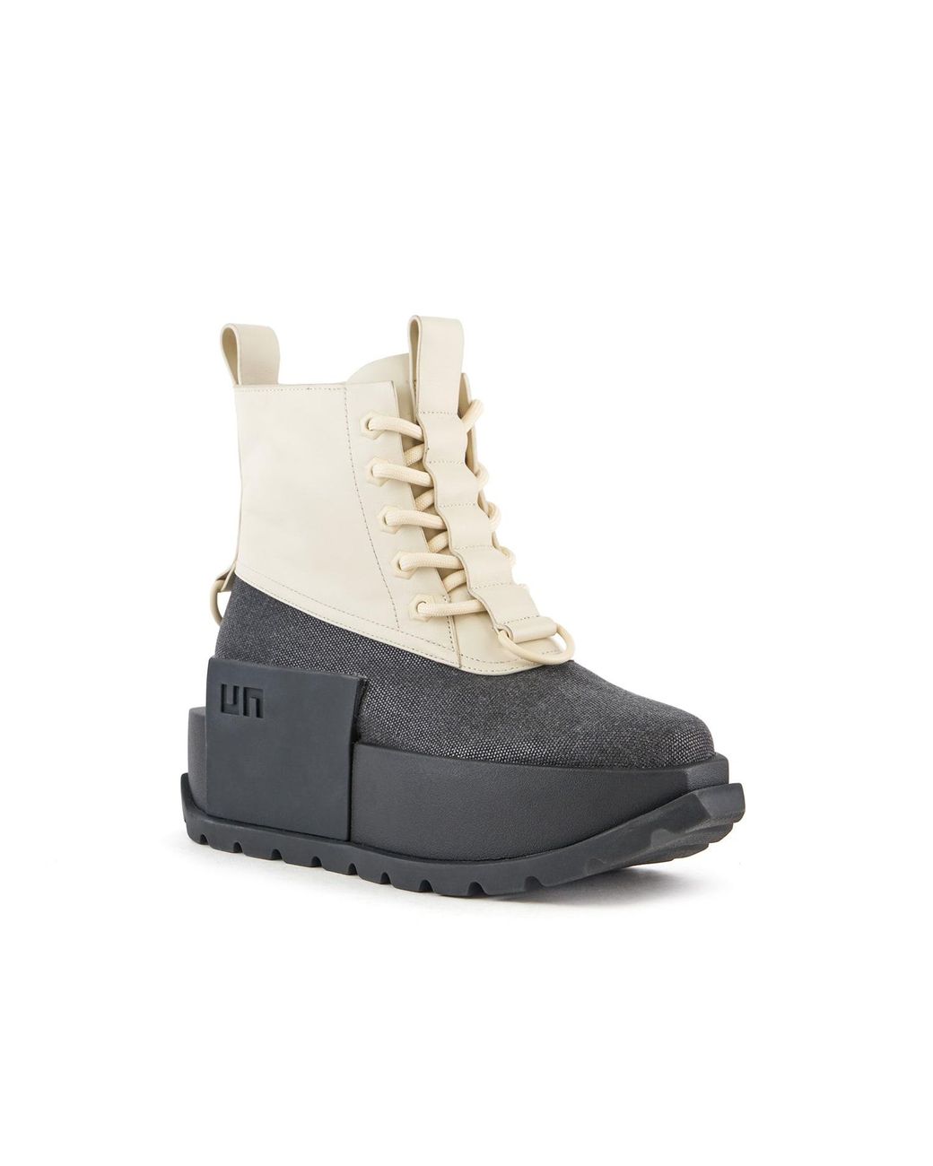 United Nude Multicolor Leather Lace-up Combat Boots