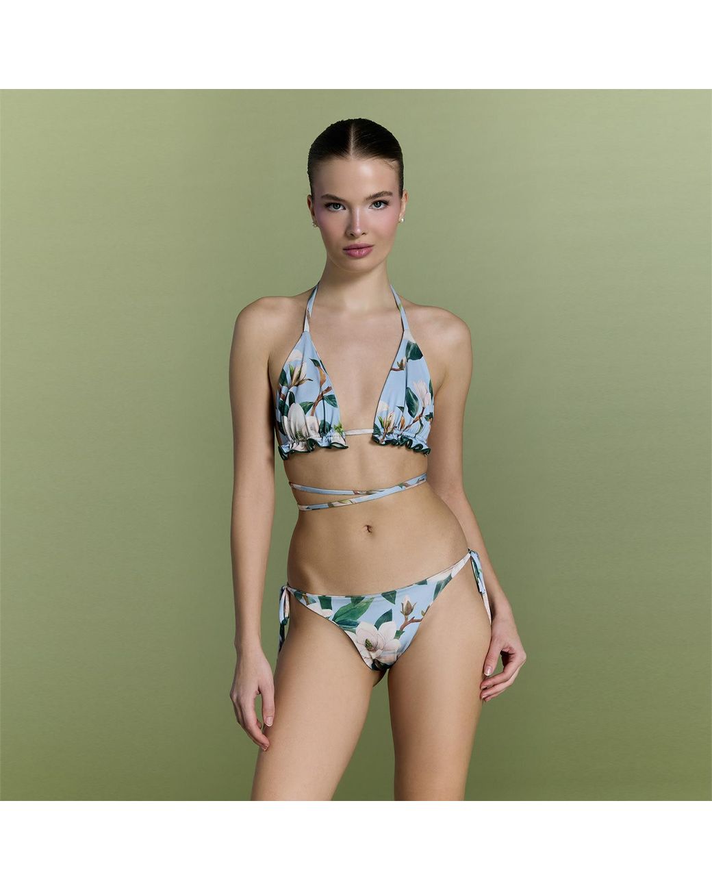 Nur Karaata White Sunspell Bikini