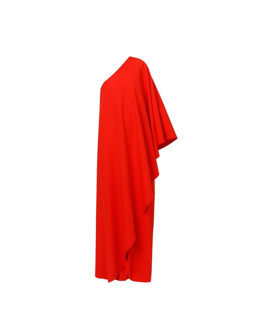 LIA ARAM Red Mono Drape Gown