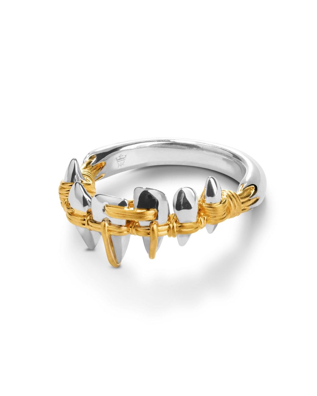 Kasun Metallic Brace Yourself – Polished Rodium