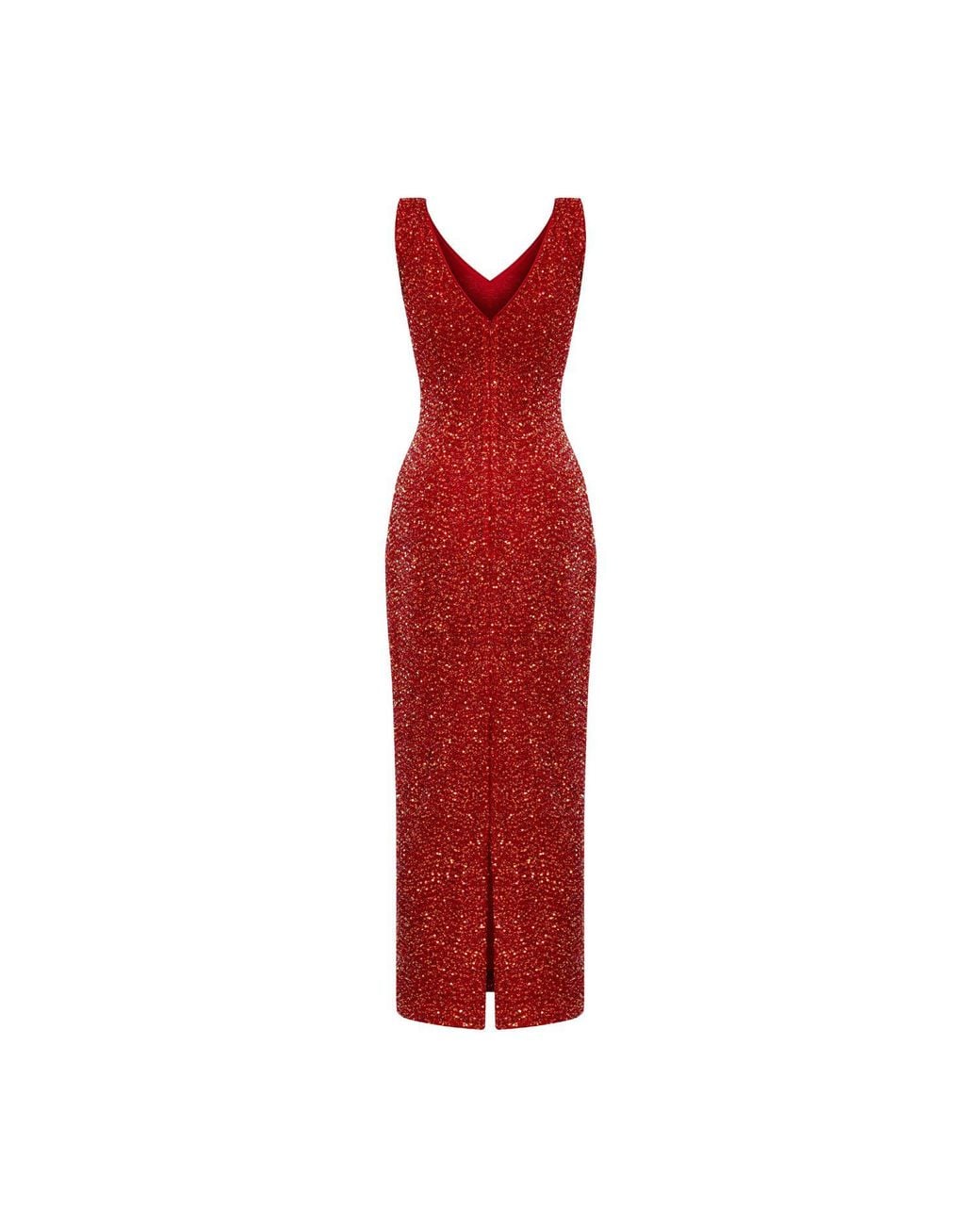Elsava Red Riva Sequin Dress
