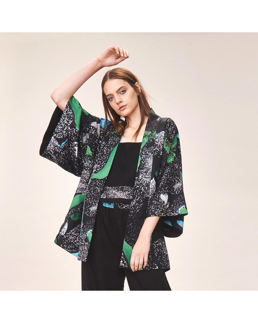 Crono Zee Black Bleu Reversible Top