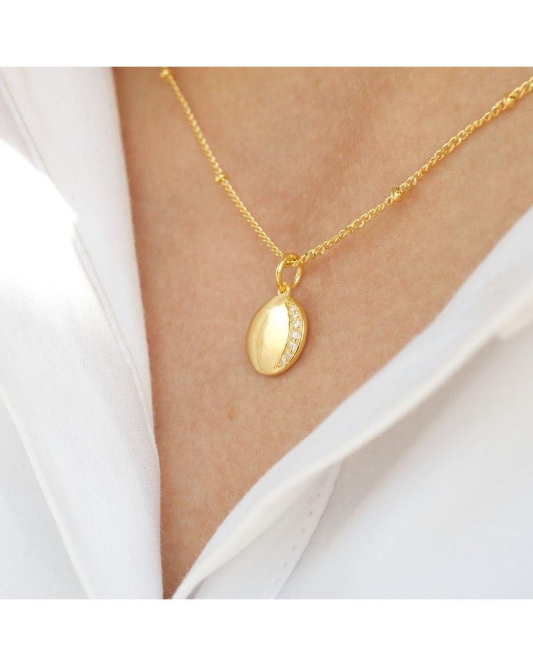 With Love Darling Metallic Eclipse Necklace