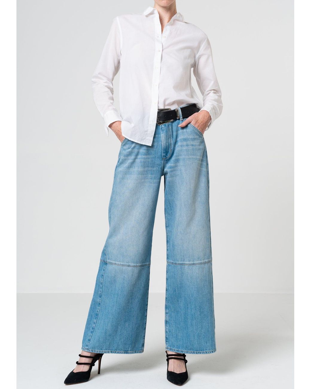 NOEND Blue Alice Wide Leg