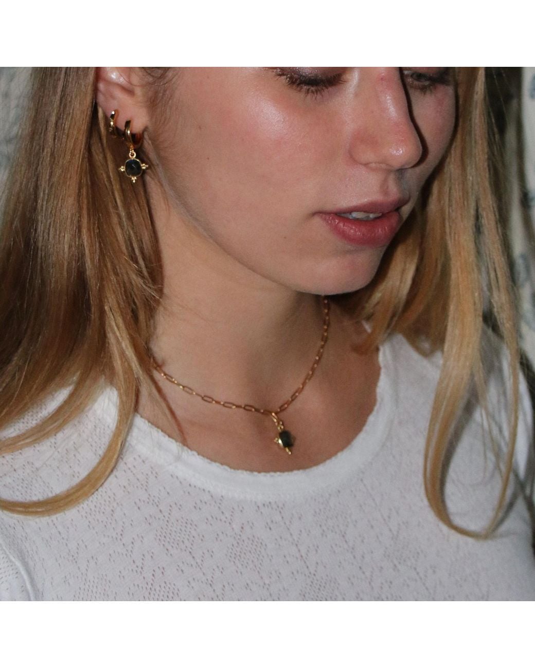 Iris London Metallic Tabitha Necklace