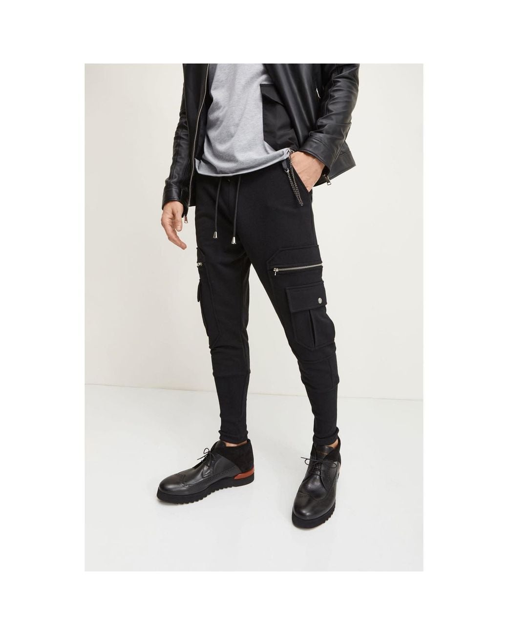 Ron Tomson Black Destination Jogger for men