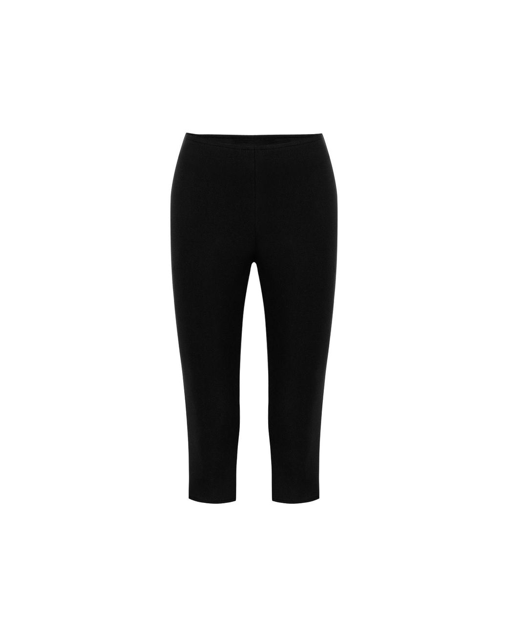 Khéla the Label Black Knee Deep Capri Pants