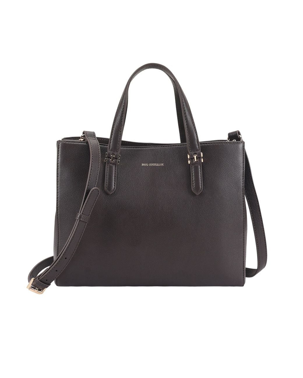 Paul Costelloe Black Milford Leather Workbag