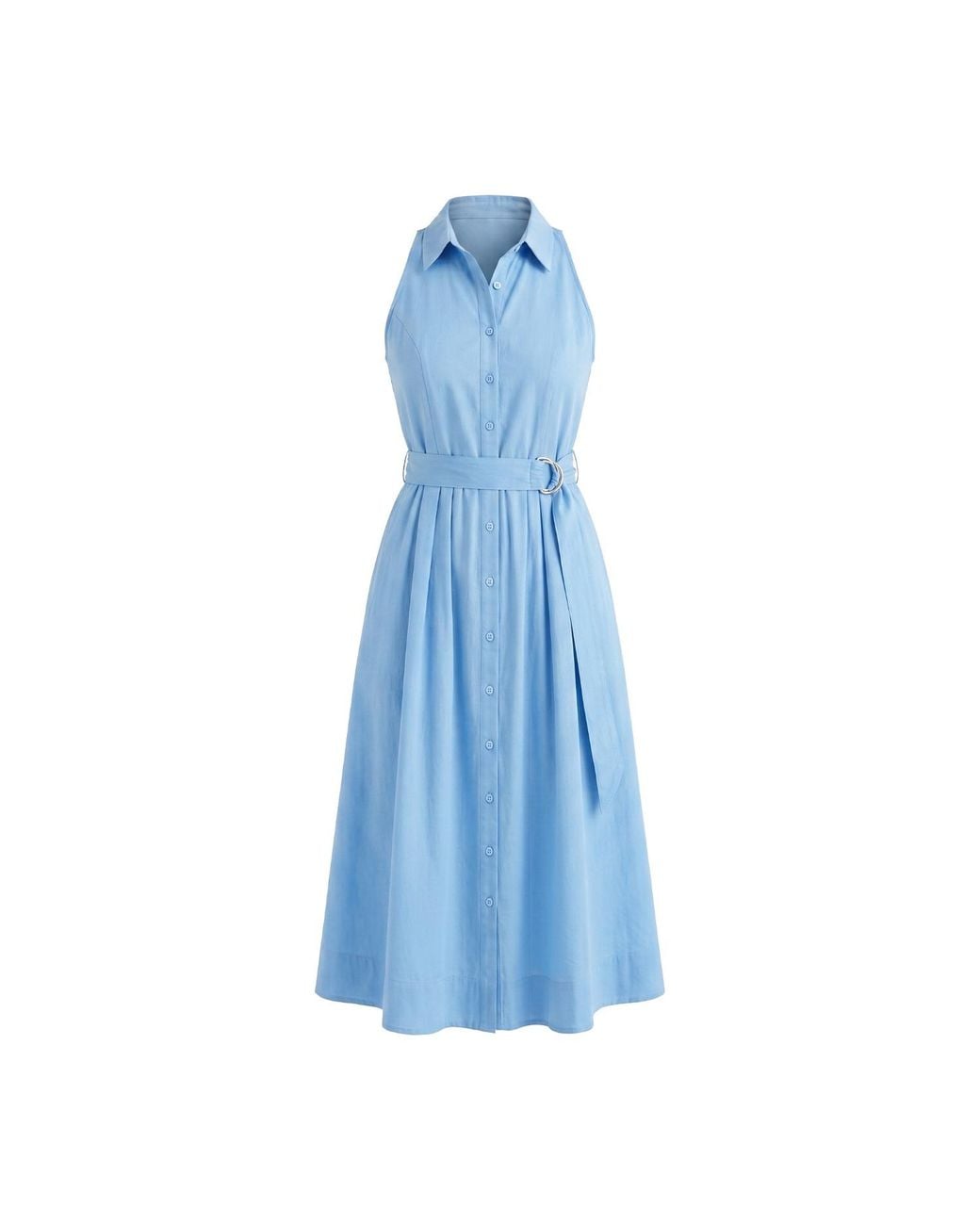 Yumi Kim Blue Kiana Light Linen Dress